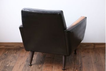 レトロ家具　レトロな一人掛けソファ(2)