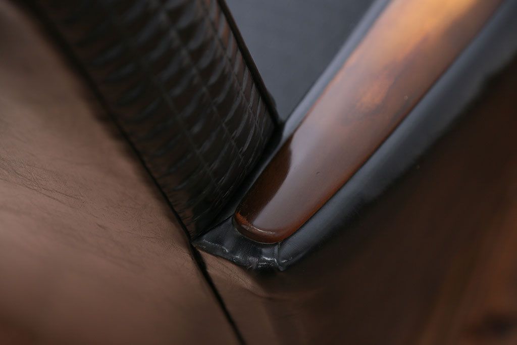 レトロ家具　レトロな一人掛けソファ(2)