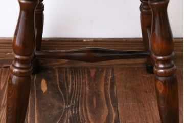 中古　飛騨産業　キツツキマーク　スツール(1)