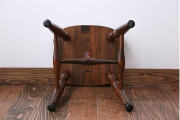 中古　飛騨産業　キツツキマーク　スツール(1)