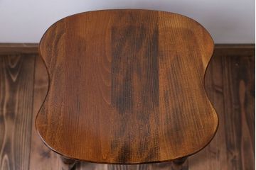 中古　飛騨産業　キツツキマーク　スツール(2)