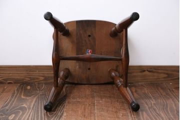 中古　飛騨産業　キツツキマーク　スツール(2)
