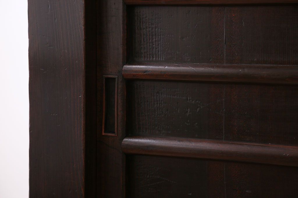 アンティーク家具　京都産　四尺水屋箪笥サイドボード