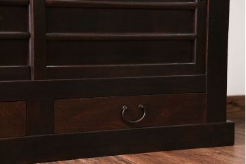 アンティーク家具　京都産　四尺水屋箪笥サイドボード