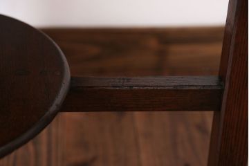 アンティーク家具　大正ロマン　ラウンドテーブル