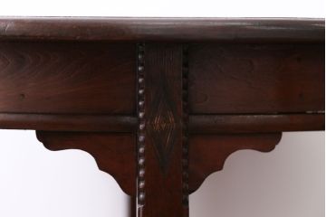 アンティーク家具　大正ロマン　ラウンドテーブル