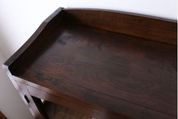 アンティーク家具　前面ナラ材　大きな本箱