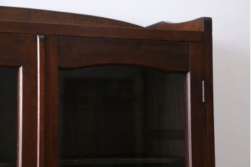 アンティーク家具　前面ナラ材　大きな本箱