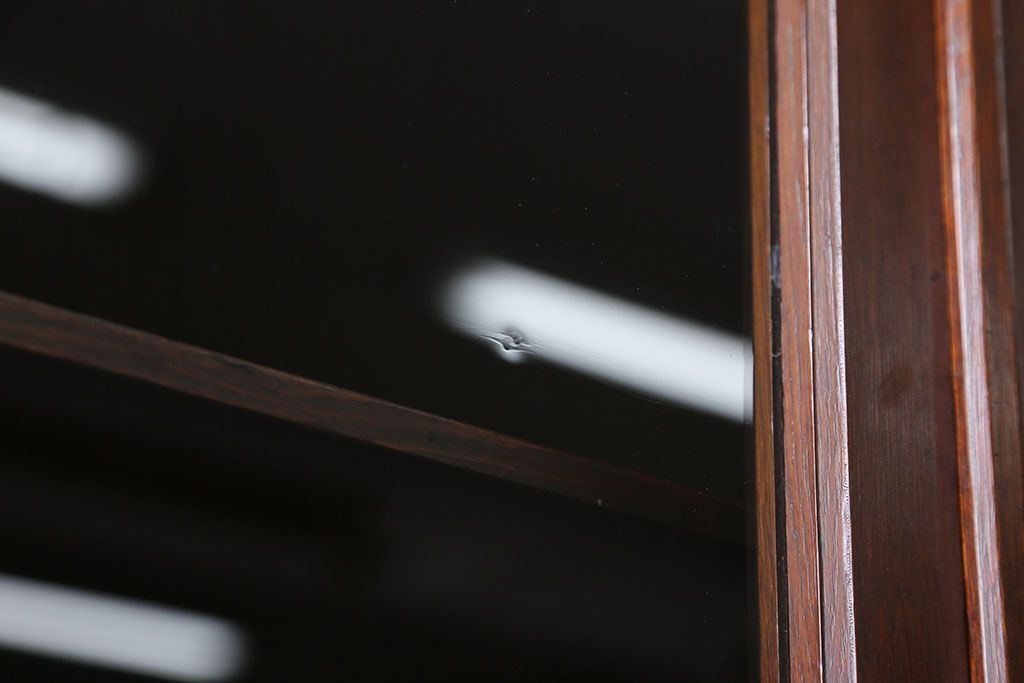 アンティーク家具　前面ナラ材　大きな本箱