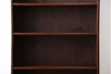 アンティーク家具　シンプルな薄型本棚