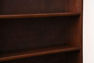 アンティーク家具　シンプルな薄型本棚