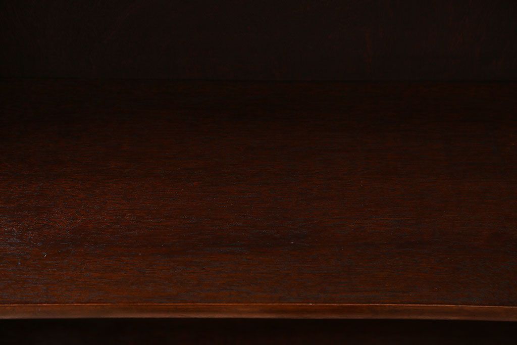 アンティーク家具　シンプルな薄型本棚