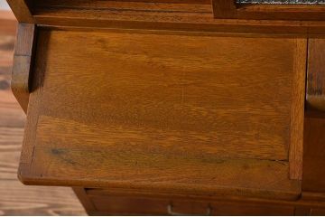 レトロ家具　昭和レトロ　脚付き食器棚