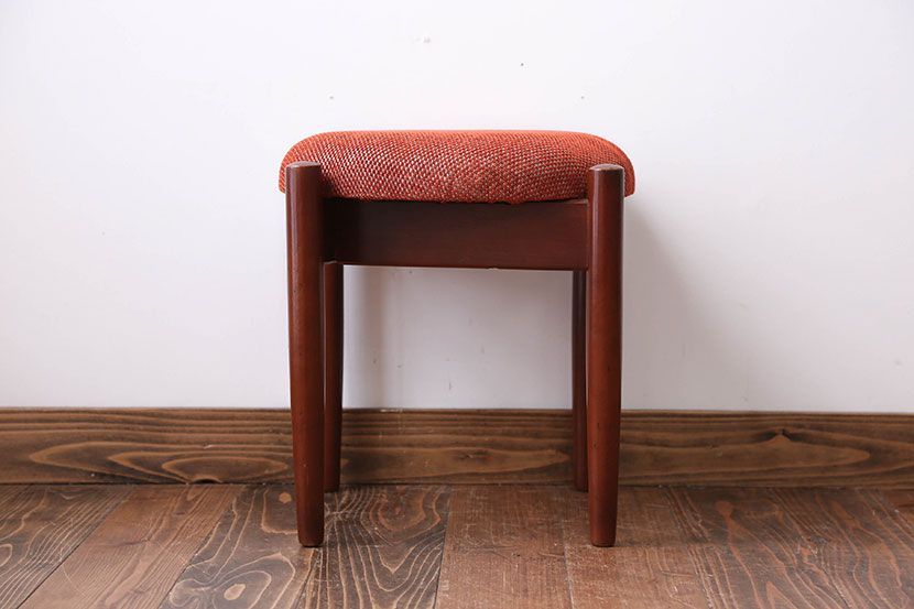 レトロ家具　昭和レトロ　かわいいスツール(1)
