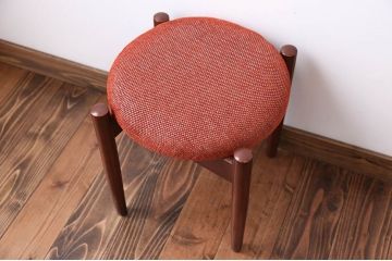 レトロ家具　昭和レトロ　かわいいスツール(1)