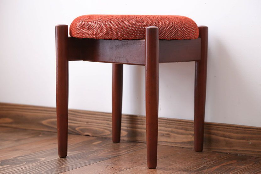 レトロ家具　昭和レトロ　かわいいスツール(1)