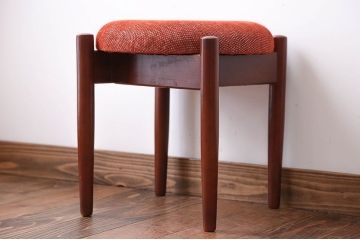 レトロ家具　昭和レトロ　かわいいスツール(1)