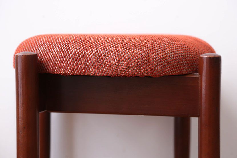 レトロ家具　昭和レトロ　かわいいスツール(1)