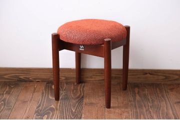 レトロ家具　昭和レトロ　かわいいスツール(1)
