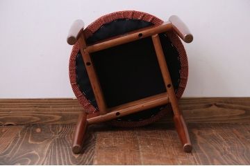レトロ家具　昭和レトロ　かわいいスツール(1)