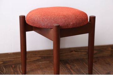 レトロ家具　昭和レトロ　かわいいスツール(2)