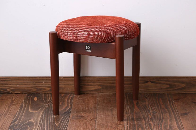 レトロ家具　昭和レトロ　かわいいスツール(2)