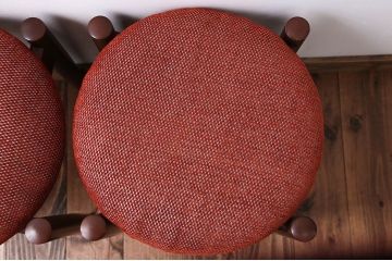 レトロ家具　昭和レトロ　かわいいスツール2脚セット