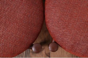 レトロ家具　昭和レトロ　かわいいスツール2脚セット