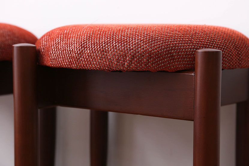 レトロ家具　昭和レトロ　かわいいスツール2脚セット