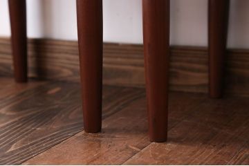 レトロ家具　昭和レトロ　かわいいスツール2脚セット