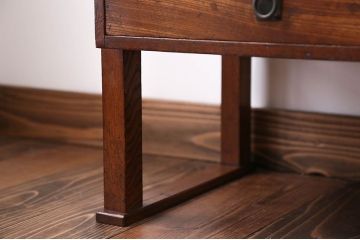 アンティーク家具　栓材の小さくてかわいい文机