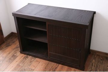 アンティーク家具　古民具・骨董 シックな四尺水屋箪笥サイドボード