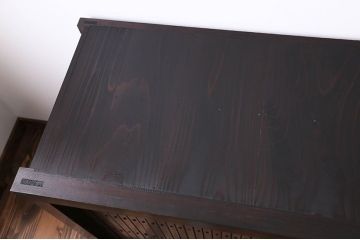 アンティーク家具　古民具・骨董 シックな四尺水屋箪笥サイドボード