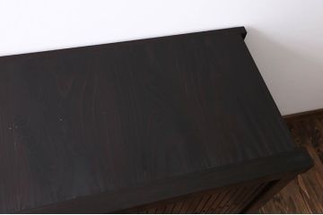 アンティーク家具　古民具・骨董 シックな四尺水屋箪笥サイドボード