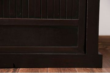 アンティーク家具　古民具・骨董 シックな四尺水屋箪笥サイドボード