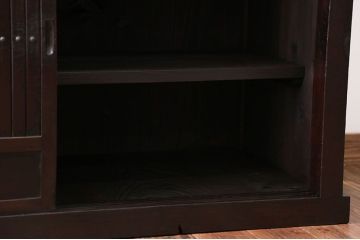 アンティーク家具　古民具・骨董 シックな四尺水屋箪笥サイドボード