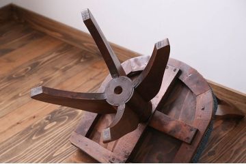 レトロ家具　アンティーク　レトロな回転椅子