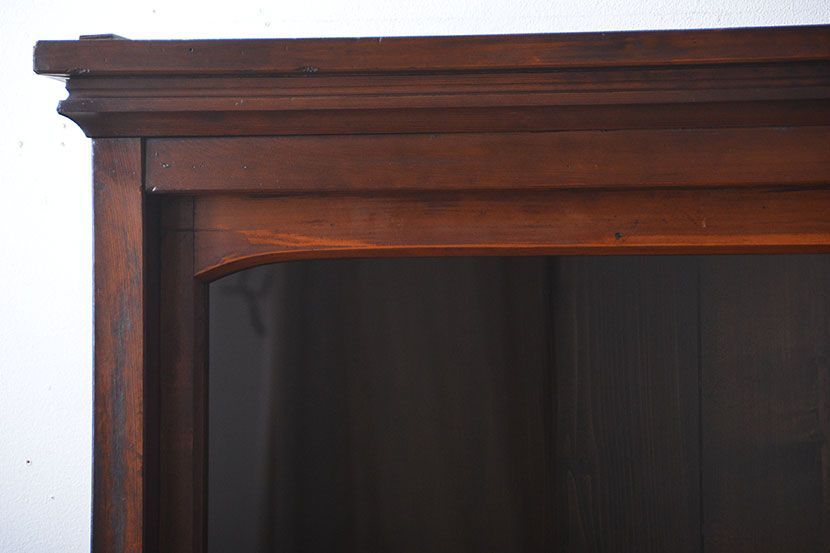 アンティーク家具　アンティーク　特大収納棚(ガラスケース)