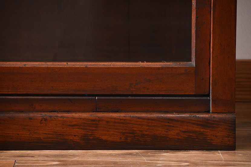 アンティーク家具　アンティーク　特大収納棚(ガラスケース)