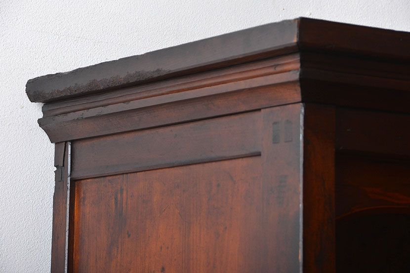 アンティーク家具　アンティーク　特大収納棚(ガラスケース)