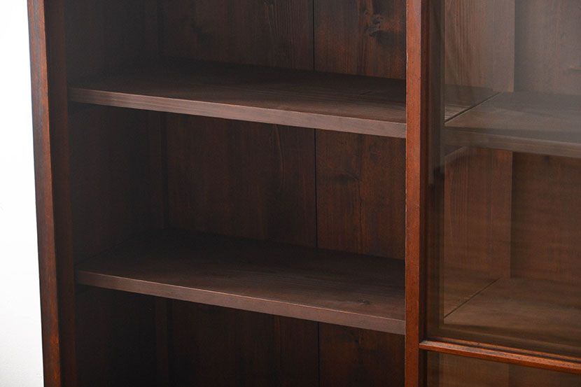 アンティーク家具　アンティーク　特大収納棚(ガラスケース)