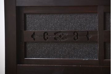 アンティーク家具　古民具・骨董　モダンな四尺水屋箪笥サイドボード