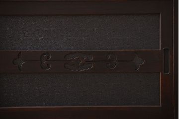 アンティーク家具　古民具・骨董　モダンな四尺水屋箪笥サイドボード