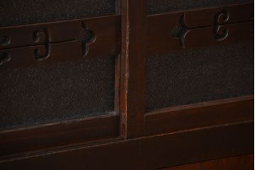 アンティーク家具　古民具・骨董　モダンな四尺水屋箪笥サイドボード