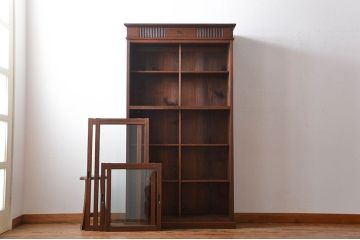 アンティーク家具　大正ロマン　お洒落な収納棚