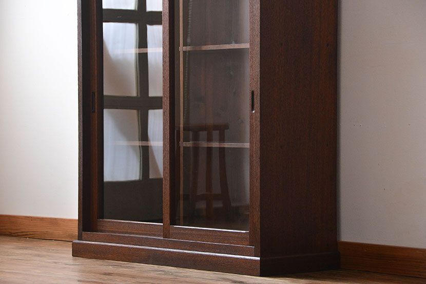 アンティーク家具　大正ロマン　お洒落な収納棚