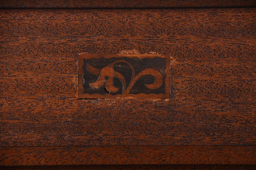 アンティーク家具　大正ロマン　お洒落な収納棚