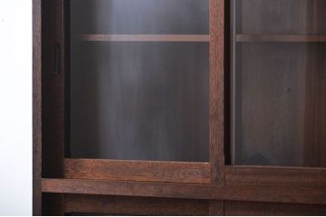 アンティーク家具　大正ロマン　お洒落な収納棚