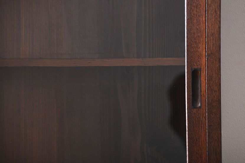 アンティーク家具　大正ロマン　お洒落な収納棚