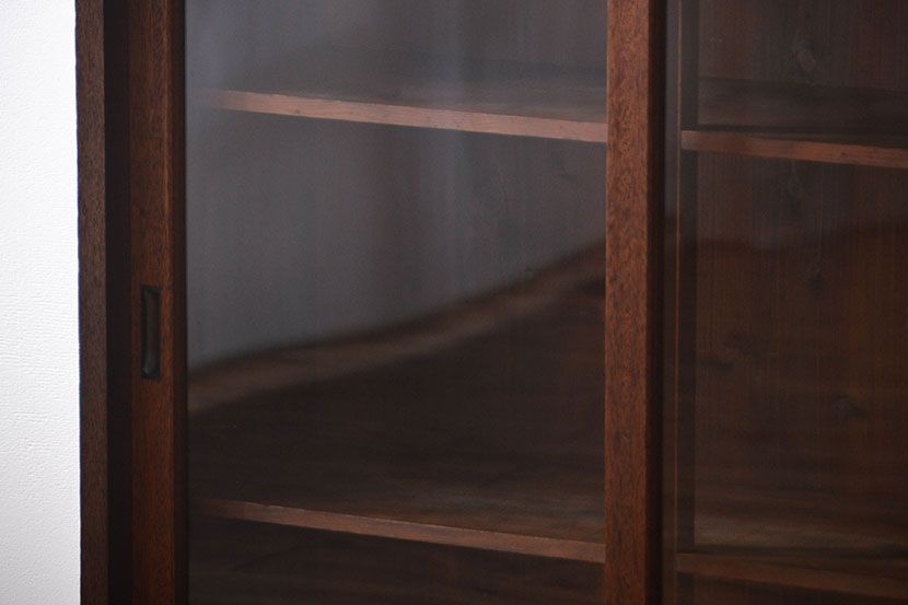 アンティーク家具　大正ロマン　お洒落な収納棚